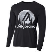 Algorand ALGO Coin Cryptocurrency Wilderness Full Moon Cooling Performance Long Sleeve Crew