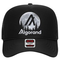 Algorand ALGO Coin Cryptocurrency Wilderness Full Moon Trucker Hat