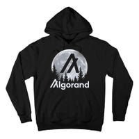 Algorand ALGO Coin Cryptocurrency Wilderness Full Moon Tall Hoodie