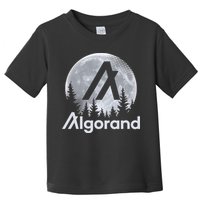 Algorand ALGO Coin Cryptocurrency Wilderness Full Moon Toddler T-Shirt