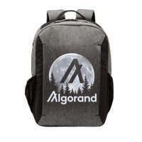 Algorand ALGO Coin Cryptocurrency Wilderness Full Moon Vector Backpack