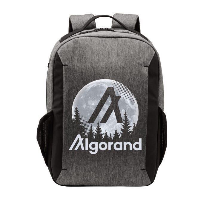 Algorand ALGO Coin Cryptocurrency Wilderness Full Moon Vector Backpack