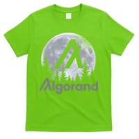Algorand ALGO Coin Cryptocurrency Wilderness Full Moon T-Shirt
