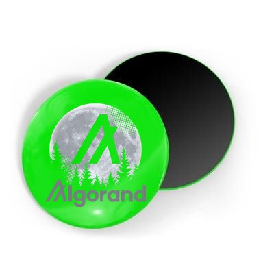 Algorand ALGO Coin Cryptocurrency Wilderness Full Moon Magnet