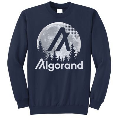 Algorand ALGO Coin Cryptocurrency Wilderness Full Moon Sweatshirt