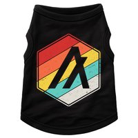 Algorand ALGO Coin Cryptocurrency Retro Colors Doggie Tank
