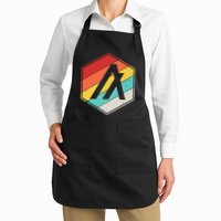 Algorand ALGO Coin Cryptocurrency Retro Colors Apron