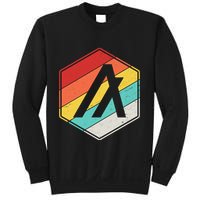 Algorand ALGO Coin Cryptocurrency Retro Colors Sweatshirt