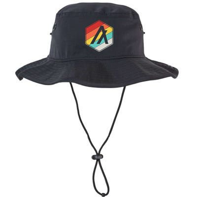 Algorand ALGO Coin Cryptocurrency Retro Colors Bucket Hat