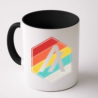 Algorand ALGO Coin Cryptocurrency Retro Colors Coffee Mug