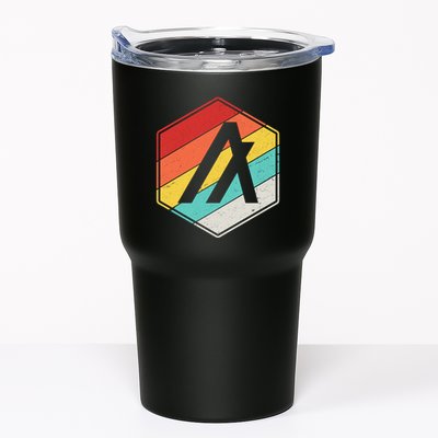 Algorand ALGO Coin Cryptocurrency Retro Colors Tumbler