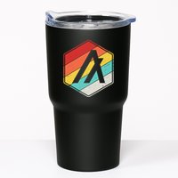 Algorand ALGO Coin Cryptocurrency Retro Colors Tumbler