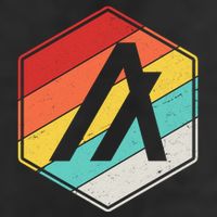 Algorand ALGO Coin Cryptocurrency Retro Colors Trucker Hat