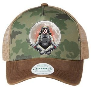 Algorand ALGO Coin Cryptocurrency Yogo Astronaut Legacy Tie Dye Trucker Hat