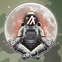 Algorand ALGO Coin Cryptocurrency Yogo Astronaut Legacy Tie Dye Trucker Hat