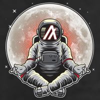 Algorand ALGO Coin Cryptocurrency Yogo Astronaut Cool Comfort Performance Bucket Hat