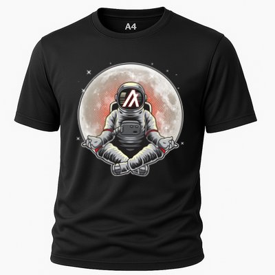 Algorand ALGO Coin Cryptocurrency Yogo Astronaut Performance Shirt