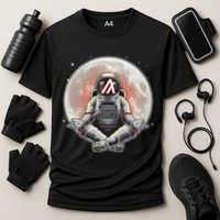 Algorand ALGO Coin Cryptocurrency Yogo Astronaut Performance Shirt