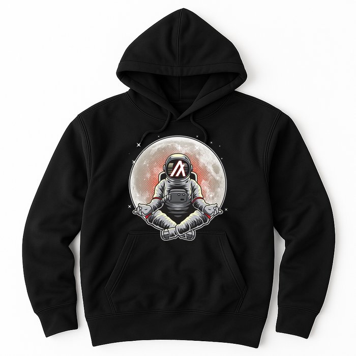 Algorand ALGO Coin Cryptocurrency Yogo Astronaut Hoodie