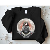 Algorand ALGO Coin Cryptocurrency Yogo Astronaut Sweatshirt
