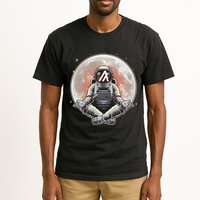 Algorand ALGO Coin Cryptocurrency Yogo Astronaut Tall T-Shirt