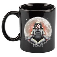 Algorand ALGO Coin Cryptocurrency Yogo Astronaut 11oz C Handle Ceramic Mug