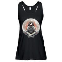 Algorand ALGO Coin Cryptocurrency Yogo Astronaut Ladies Essential Flowy Tank