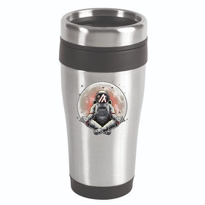 Algorand ALGO Coin Cryptocurrency Yogo Astronaut 16oz Travel Tumbler