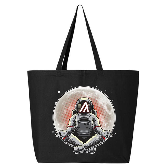 Algorand ALGO Coin Cryptocurrency Yogo Astronaut 25L Jumbo Tote