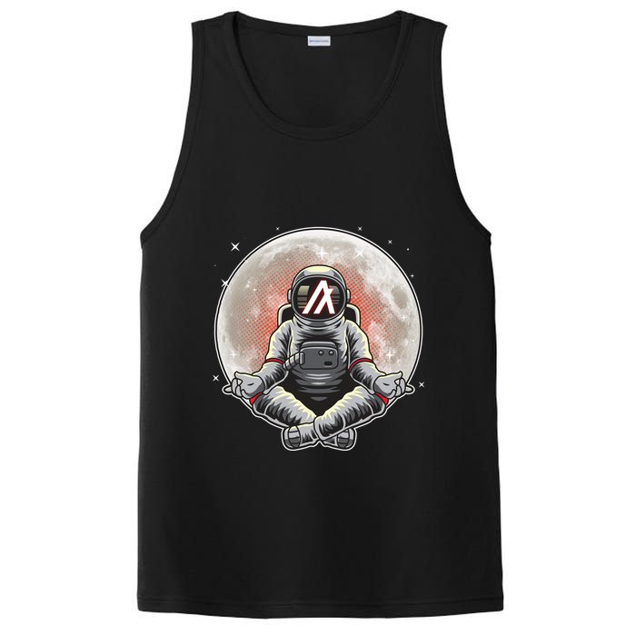 Algorand ALGO Coin Cryptocurrency Yogo Astronaut PosiCharge Competitor Tank