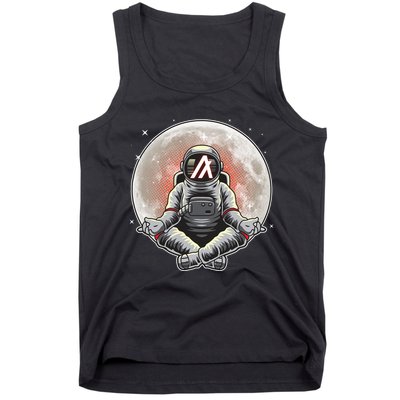 Algorand ALGO Coin Cryptocurrency Yogo Astronaut Tank Top