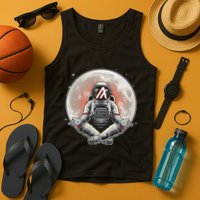Algorand ALGO Coin Cryptocurrency Yogo Astronaut Tank Top