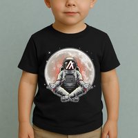 Algorand ALGO Coin Cryptocurrency Yogo Astronaut Toddler T-Shirt