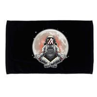 Algorand ALGO Coin Cryptocurrency Yogo Astronaut Microfiber Hand Towel