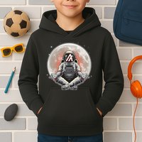 Algorand ALGO Coin Cryptocurrency Yogo Astronaut Kids Hoodie