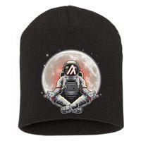 Algorand ALGO Coin Cryptocurrency Yogo Astronaut Short Acrylic Beanie