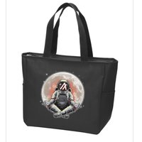 Algorand ALGO Coin Cryptocurrency Yogo Astronaut Zip Tote Bag
