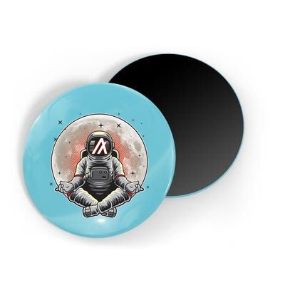 Algorand ALGO Coin Cryptocurrency Yogo Astronaut Magnet
