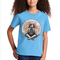 Algorand ALGO Coin Cryptocurrency Yogo Astronaut Kids T-Shirt
