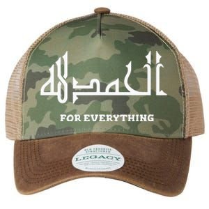 Alhamdulillah Arabic Calligraphy Eid Ramadan Islamic Gift Legacy Tie Dye Trucker Hat