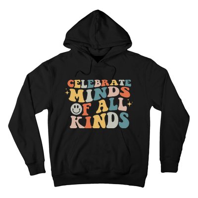 Autism Awareness Celebrate Minds Of All Kinds Neurodiversity  Hoodie