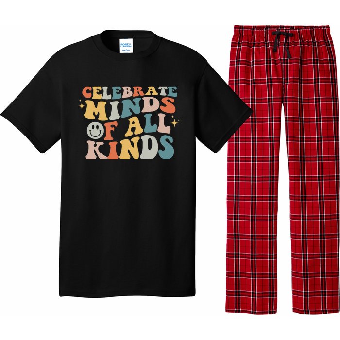 Autism Awareness Celebrate Minds Of All Kinds Neurodiversity  Pajama Set