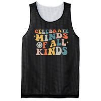 Autism Awareness Celebrate Minds Of All Kinds Neurodiversity  Mesh Reversible Basketball Jersey Tank