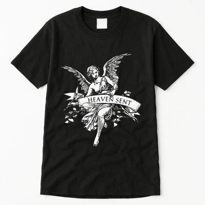Angel Aesthetic Cherub Vintage Trendy 2000s Heaven Sent Tall T-Shirt