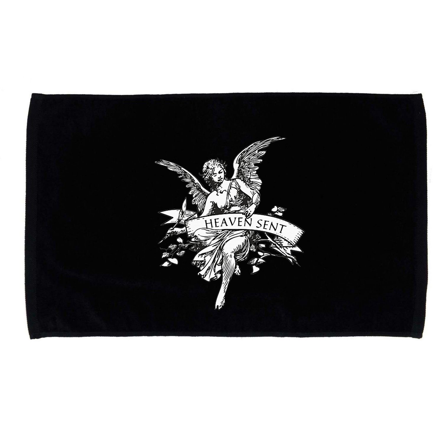 Angel Aesthetic Cherub Vintage Trendy 2000s Heaven Sent Microfiber Hand Towel