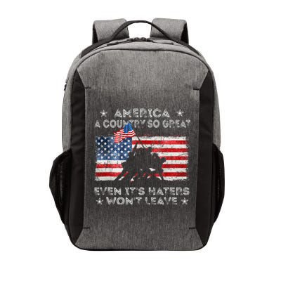 America a country so great even it's Haters won't leave Vector Backpack