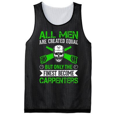 All Are Created Equal But The Finest Become Carpenters Mesh Reversible Basketball Jersey Tank