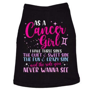 As A Cancer Girl I Have Three Sides Astrology Zodiac Sign Doggie Tank