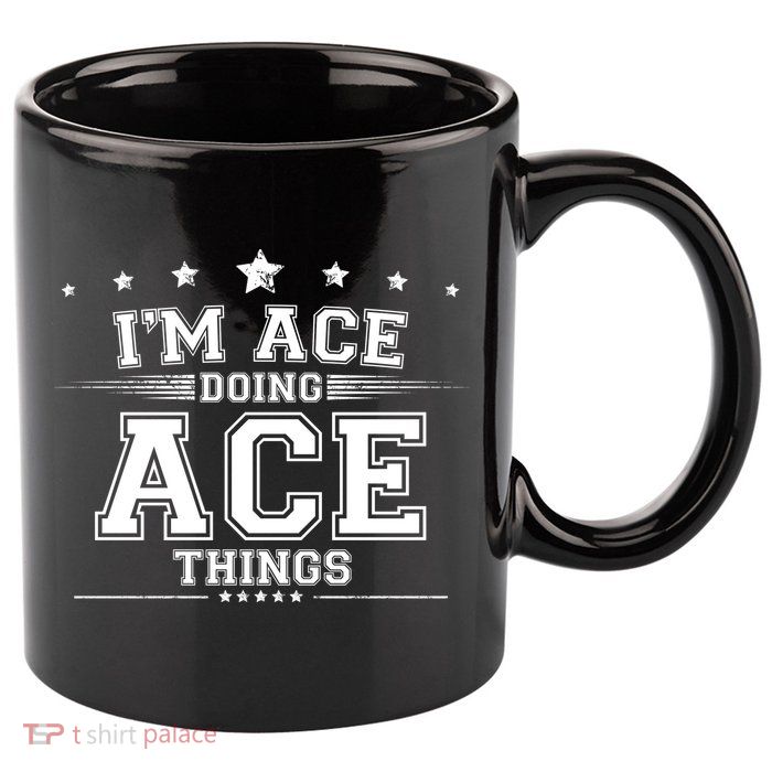 Ace 11oz C Handle Ceramic Mug