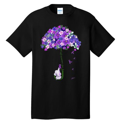 Alzheimer Awareness Cute Elephant I Will Remember For You Tall T-Shirt